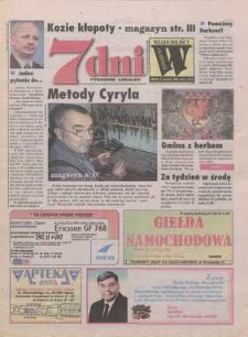 7 dni - Wiadomości Oławskie : tygodnik lokalny, 1998, nr 50 (293)