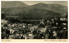 Riesengebirge. Krummhübel mit Schneekoppe [Dokument ikonograficzny]