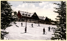 Die Teichmann-Baude im Winter [Dokument ikonograficzny]