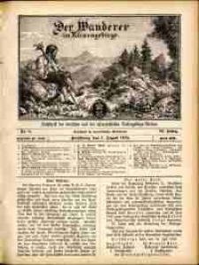 Der Wanderer im Riesengebirge, 1912, nr 8