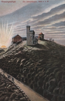 Riesengebirge. Die Schneekoppe, 1605 m ü. M. [Dokument ikonograficzny]