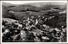 Krummhübel i. Riesengeb. m. Blick n. d. Prinz-Heinrich-Baude [Dokument ikonograficzny]