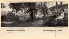 Ober-Schreiberhau i. Rsgb. Landhaus am Waldessaum [Dokument ikonograficzny]