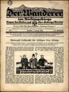 Der Wanderer im Riesengebirge, 1926, nr 1