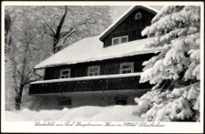 Winterbild am Carl-Hauptmann-Haus In Mittel-Schreiberhau [Dokument ikonograficzny]