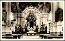 Grüssau i. Schlesien Inneres der Marienkirche [Dokument ikonograficzny]