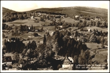 Luftkurort Hain im Riesengeb. Blick von den Katzensteinen [Dokument ikonograficzny]
