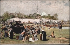 Die Kinder von Bunzlau bringen den Gefangenen Lebensmittel [Dokument ikonograficzny]