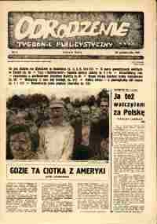 Odrodzenie : tygodnik publicystyczny NSZZ "Solidarność", 1981, nr 16