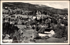 Luftkurort Hain i. Rsgb. Blick v. Katzenstein mit Schneegruben [Dokument ikonograficzny]