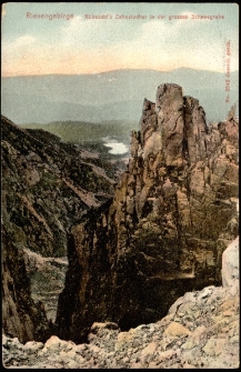 Riesengebirge Rübezahl’s Zahnstocher in der grossen Schneegrube [Dokument ikonograficzny]
