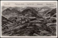 Bad Flinsberg mit Bad Schwarzbach und dem Isergebirgskamm [Dokument ikonograficzny]