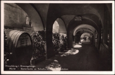 Hirschberg i. Riesengebirge. Markt - Butterlaube an Schultz-V&ouml;lcker Weinstuben [Dokument ikonograficzny]