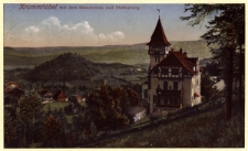 Krummhübel mit dem Sanatorium und Pfaffenberg [Dokument ikonograficzny]
