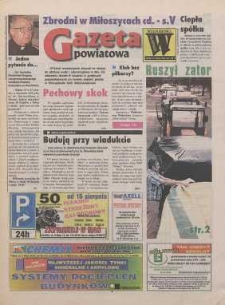 Gazeta Powiatowa - Wiadomości Oławskie, 1999, nr 32 (326) [Dokument elektroniczny]