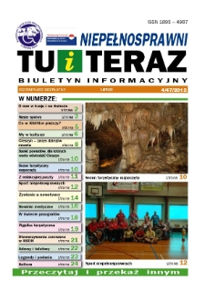 Niepełnosprawni Tu i Teraz : biuletyn informacyjny, 2012, nr 4 (47)