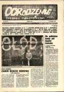 Odrodzenie : tygodnik publicystyczny NSZZ "Solidarność", 1981, nr 18-19