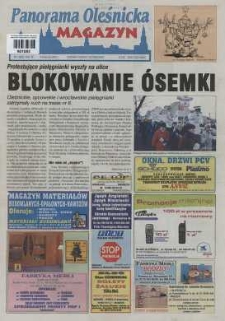 Panorama Oleśnicka: tygodnik Ziemi Oleśnickiej, 2001, nr 1 (563)