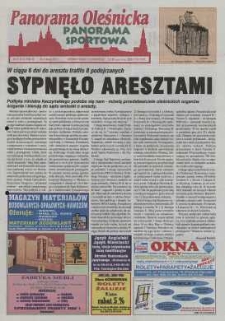 Panorama Oleśnicka: tygodnik Ziemi Oleśnickiej, 2001, nr 12 (574)