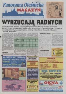 Panorama Oleśnicka: tygodnik Ziemi Oleśnickiej, 2001, nr 15 (577)