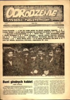 Odrodzenie : tygodnik publicystyczny NSZZ "Solidarność", 1981, nr 22