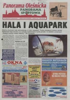 Panorama Oleśnicka: tygodnik Ziemi Oleśnickiej, 2001, nr 22 (584)