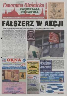 Panorama Oleśnicka: tygodnik Ziemi Oleśnickiej, 2001, nr 32 (594)