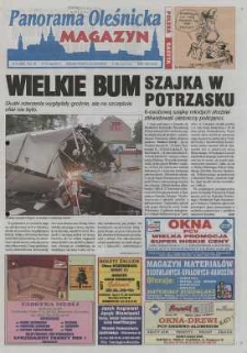 Panorama Oleśnicka: tygodnik Ziemi Oleśnickiej, 2001, nr 37 (599)