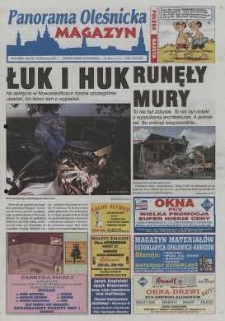 Panorama Oleśnicka: tygodnik Ziemi Oleśnickiej, 2001, nr 47 (609)