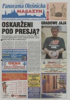 Panorama Oleśnicka: tygodnik Ziemi Oleśnickiej, 2001, nr 57 (619)