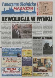 Panorama Oleśnicka: tygodnik Ziemi Oleśnickiej, 2001, nr 59 (621)