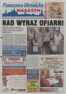 Panorama Oleśnicka: tygodnik Ziemi Oleśnickiej, 2001, nr 61 (623)