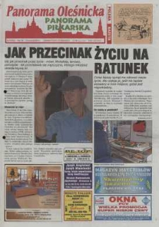 Panorama Oleśnicka: tygodnik Ziemi Oleśnickiej, 2001, nr 70 (632)