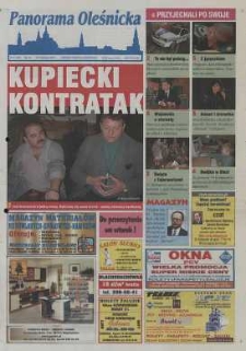 Panorama Oleśnicka: tygodnik Ziemi Oleśnickiej, 2001, nr 91 (653)
