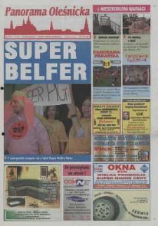 Panorama Oleśnicka: tygodnik Ziemi Oleśnickiej, 2001, nr 92 (654)