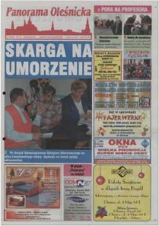Panorama Oleśnicka: tygodnik Ziemi Oleśnickiej, 2001, nr 100 (662)