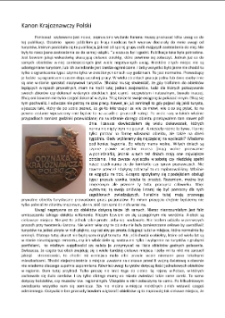 Kanon Krajoznawczy Polski [Dokument elektroniczny]