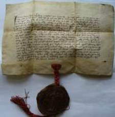Dokument księcia Henryka Jaworskiego dotyczący sprzedaży dóbr w Jeleniej Górze