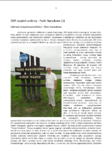 Odznaka Krajoznawcza Polski &ndash; Parki Narodowe (1) [Dokument elektroniczny]