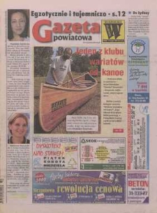 Gazeta Powiatowa - Wiadomości Oławskie, 2000, nr 32 (378) [Dokument elektroniczny]