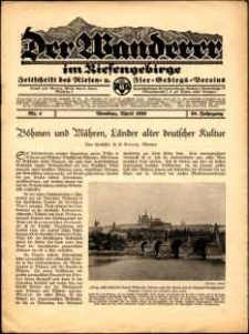Der Wanderer im Riesengebirge, 1939, nr 4