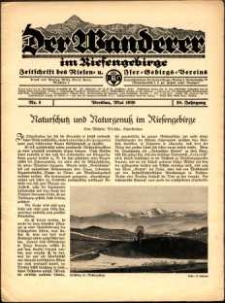 Der Wanderer im Riesengebirge, 1939, nr 5