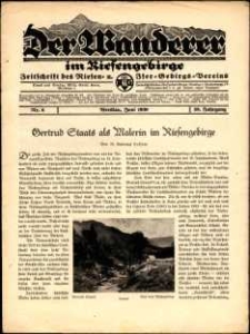 Der Wanderer im Riesengebirge, 1939, nr 6