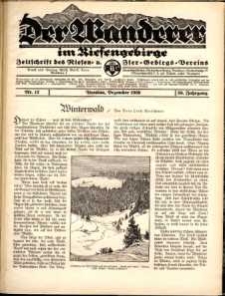 Der Wanderer im Riesengebirge, 1939, nr 12