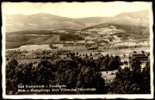 Jelenia Góra - Cieplice - widok na miasto na tle pasma Karkonoszy [Dokument ikonograficzny]