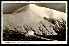 Schneekoppe 1605 m &uuml;. M. mit Riesengrund [Dokument ikonograficzny]