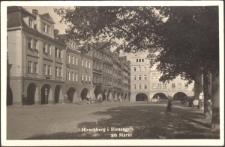 Hirschberg i. Riesengeb. am Markt [Dokument ikonograficzny]