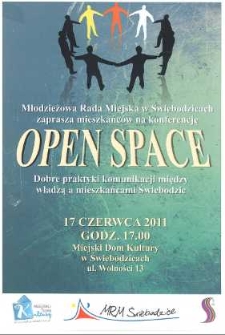 Open Space - dobre praktyki komunikacji między władzą a mieszkańcami Świebodzic