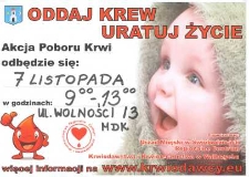 Oddaj krew uratuj życie