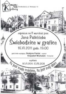 Świebodzice w grafice - II wernisaż prac Jana Palichleba